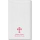 Ornate Cross Linen Like Guest Towels Image 3 of 4